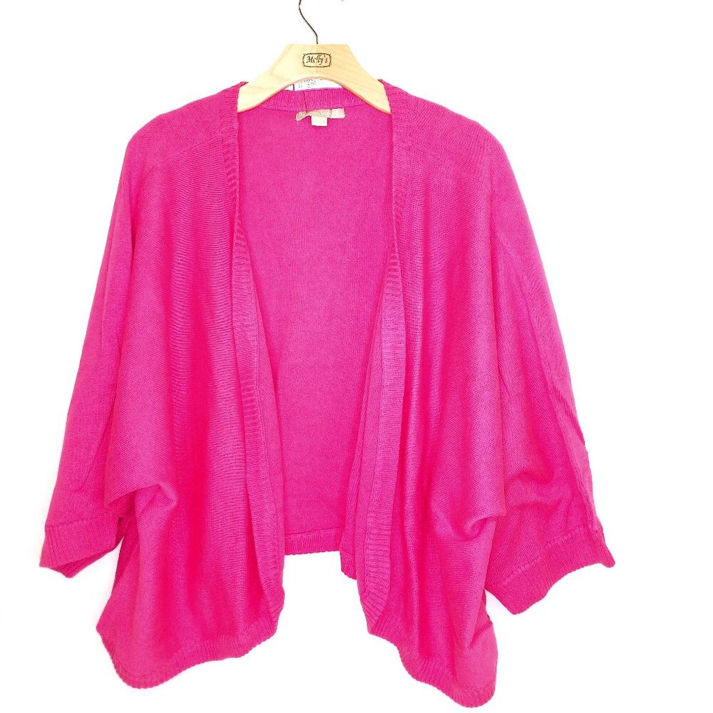 Woman Within Long Open Cardigan